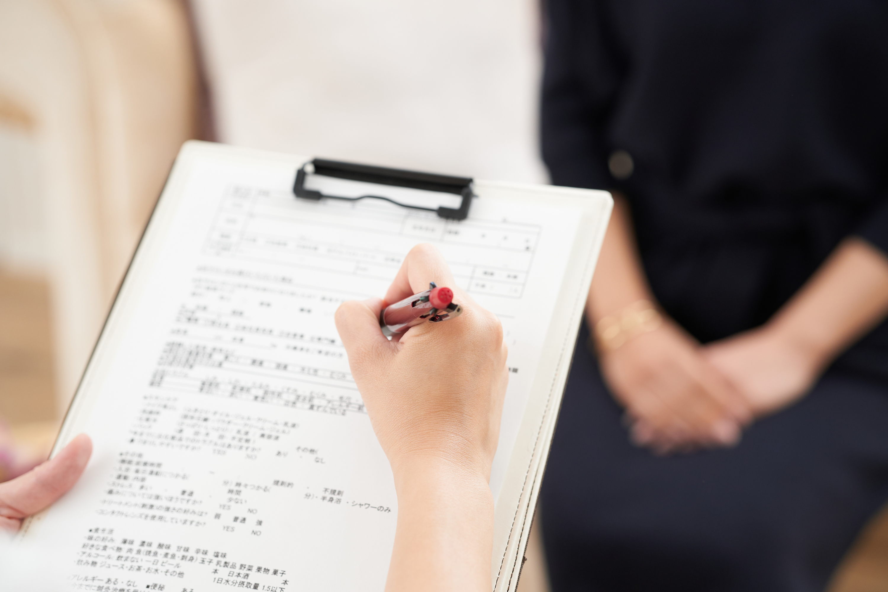 Doctors looking at X-ray scans