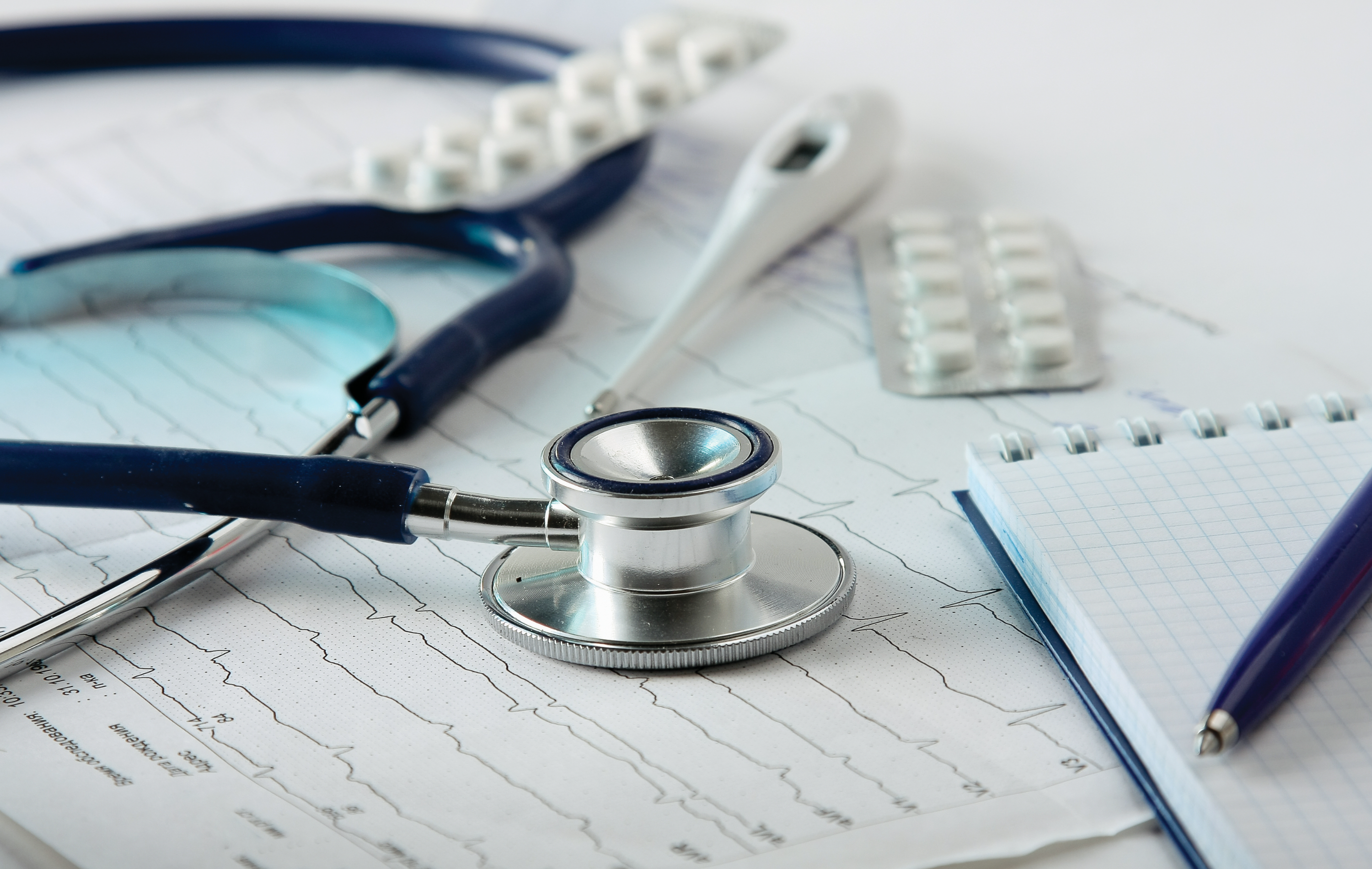 Doctor performing an ultrasound